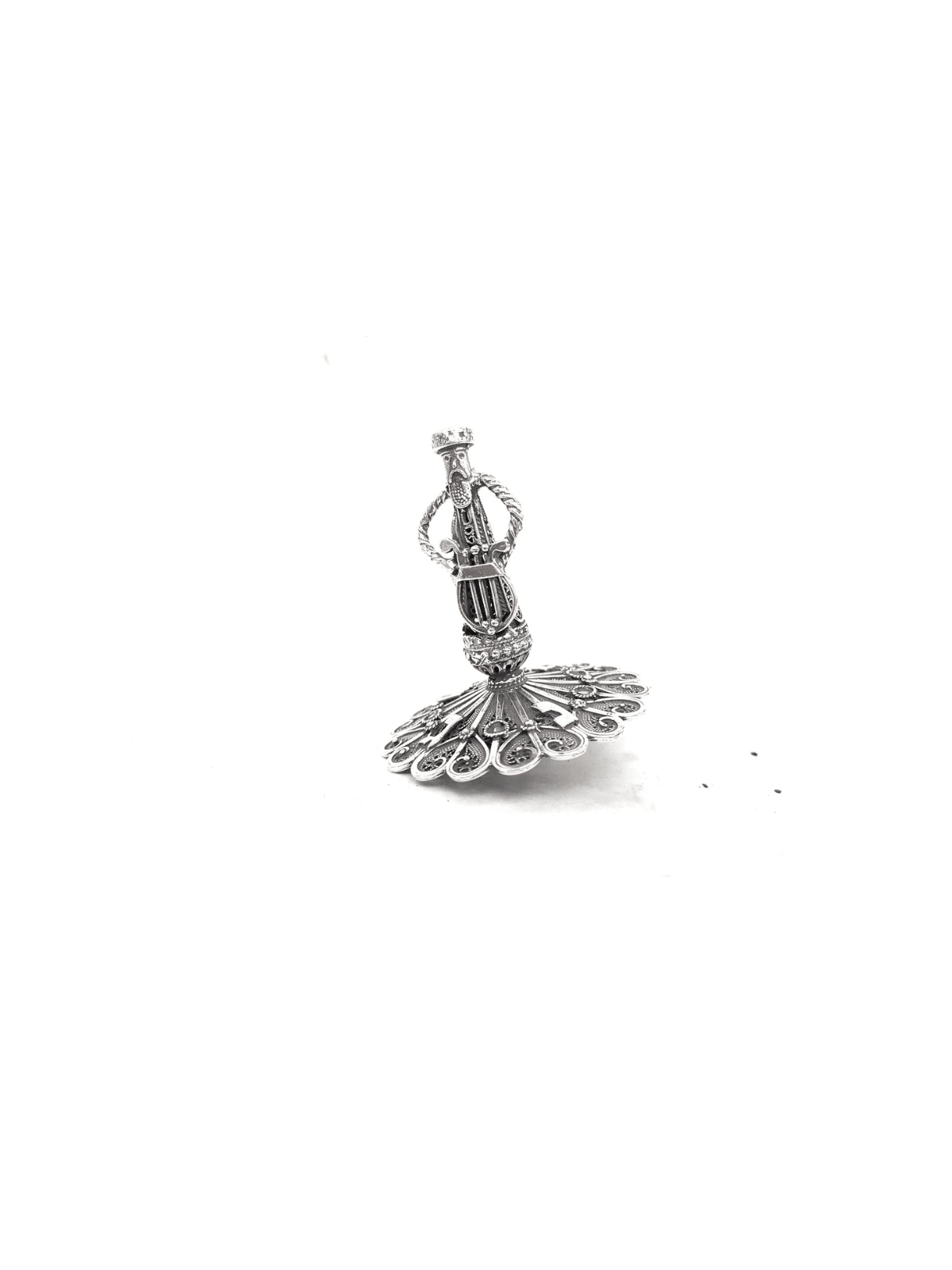 Unique Klezmer Harp Of David Design Hanukkah Dreid , Dreidels , Israel