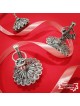 Accordéoniste Musical Sterling Silver Hanukkah Drei , Dreidels , Israël