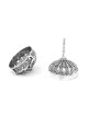 Dreidel rond en argent qui a ouvert et est devenu un Bes , Dreidels , Israël