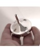 Modern Sleek Sterling Silver Hanukkah Dreidel , Dreidels , Israeli Jud