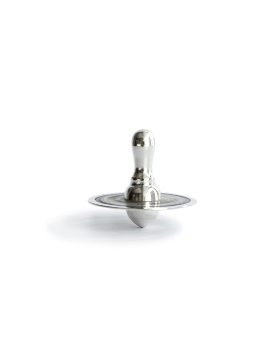 Large Sterling Silver Spinning Hanukkah Dreidel , Dreidels , Israeli J