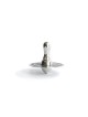 Large Sterling Silver Spinning Hanukkah Dreidel , Dreidels , Israeli J