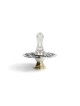 Large Sterling Silver Spinning Hanukkah Dreidel , Dreidels , Israeli J