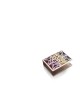 Silver Matchbox Cover with Colorful Enamel , Passover Gifts , Israeli