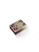 Silver Matchbox Cover with Colorful Enamel , Passover Gifts , Israeli