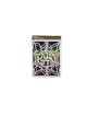 Silver Matchbox Cover with Colorful Enamel , Passover Gifts , Israeli