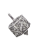 Grand Hanukkah en argent sterling attrayant, Dreidels, Israël