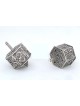 Grand Hanukkah en argent sterling attrayant, Dreidels, Israël