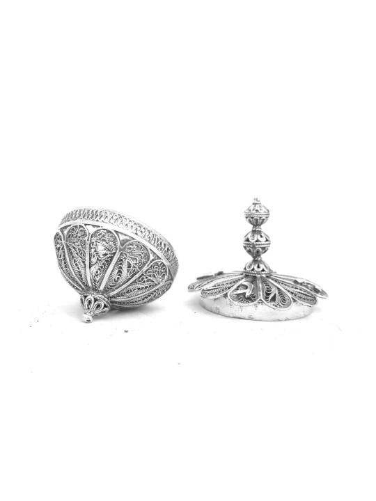 Besamim Box Sterling Silver Dreidel avec un Removab , Dreidels , Israël