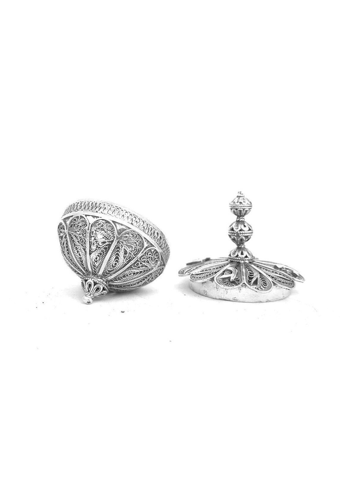 Besamim Box Sterling Silver Dreidel avec un Removab , Dreidels , Israël