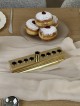 Menorah de voyage en laiton poli moderne pour bougie, Hanukkah moderne M