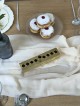 Modern Polished Brass Traveling Menorah for Candle , Modern Hanukkah M