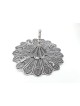 Extra Large Sterling Silver Filigree Dreidel Tradi , Dreidels , Israel