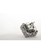 Sterling Silver Jerusalem Dreidel In Square Shape , Dreidels , Israeli