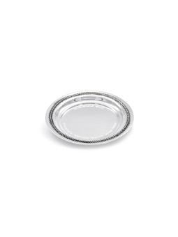 Plaque en argent sterling pour Kiddouch avec filigrane, cadeaux Tu B'Av, Isra