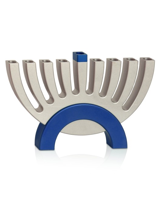 Unique Sabbath Candlesticks & Hanukkah Menorah , Jewish Wedding Gifts