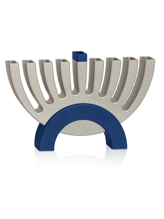 Unique Sabbath Candlesticks & Hanukkah Menorah , Jewish Wedding Gifts