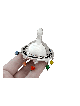 Sterling Silver Dreidel with Crystal Beads , Dreidels , Israeli Judaic