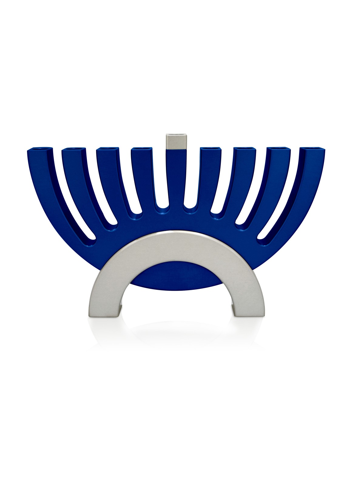 Colorful Flipping Menorah and Shabbat Candlesticks , Jewish Wedding Gi