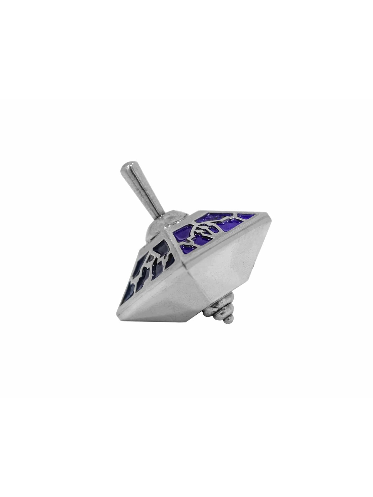 Murs de Jérusalem Dreidel avec émail coloré, Dreidels, Juda israélien