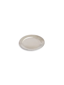 Grand plateau martelé en argent sterling, cadeaux Tu B'Av, Judaica israélien