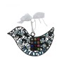 Gleaming Wall Decoration Bird with Shalom and Breas... | Wall Hangings