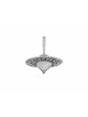 Flower Shaped Modern Large Dreidel , Dreidels , Israeli Judaica
