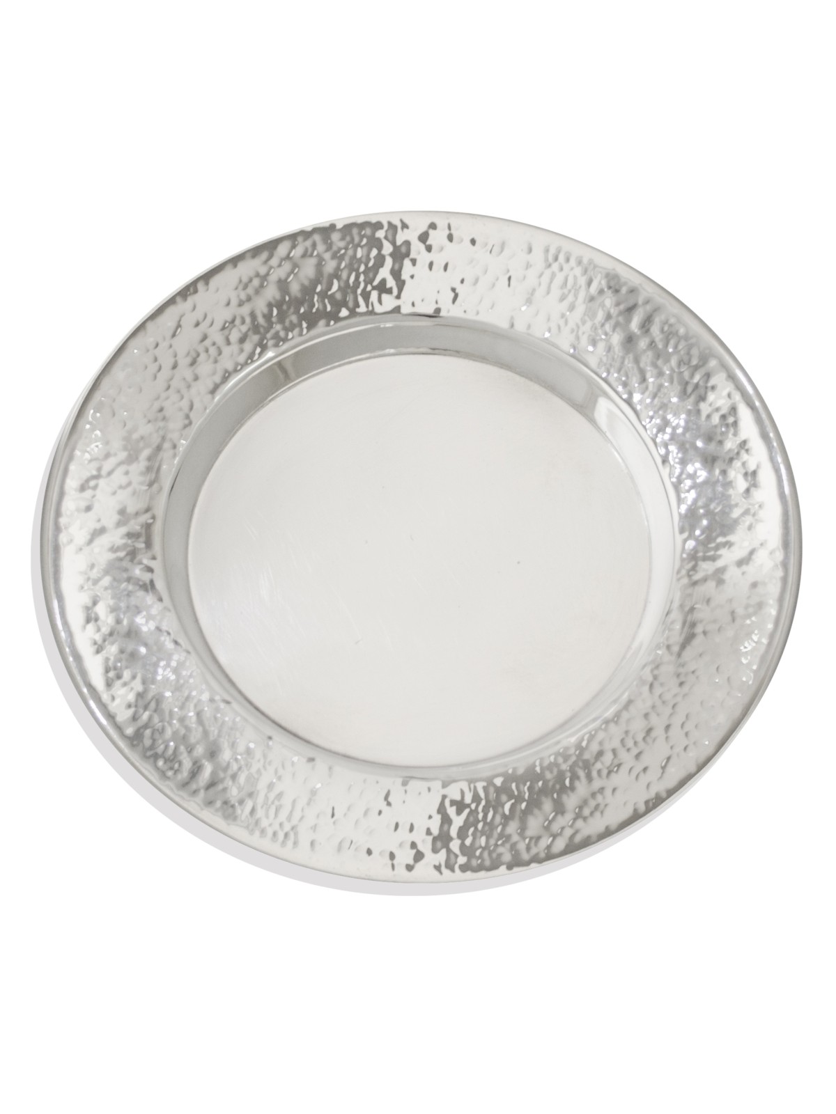 Élégante coupe de Kiddush en argent sterling martelé, cadeaux Tu B'Av, israélien