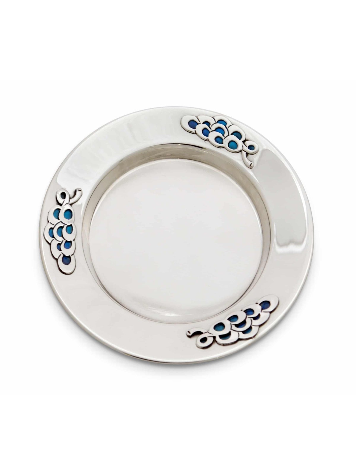 Ensemble de Kiddouch en argent avec motif de raisin et Co coloré, cadeaux Tu B'Av, I