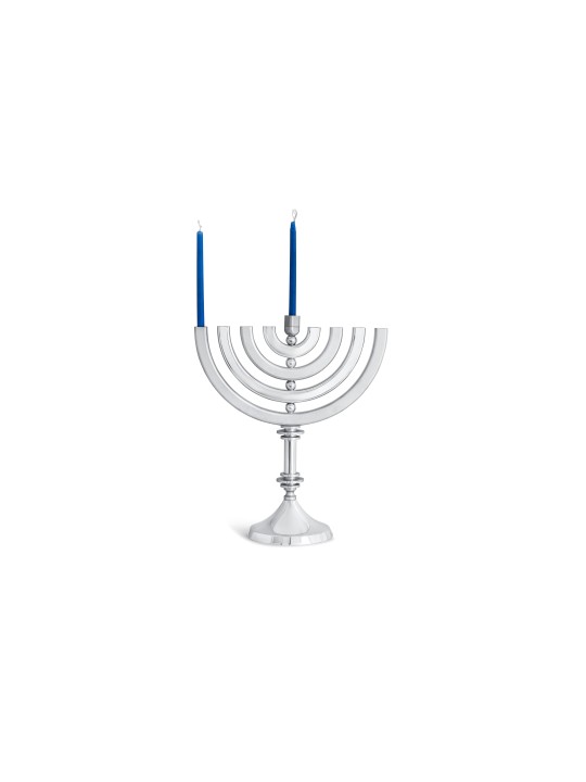 Grande menorah cinétique brillante colorée de Hanukkah, cadeaux de mariage juifs, I