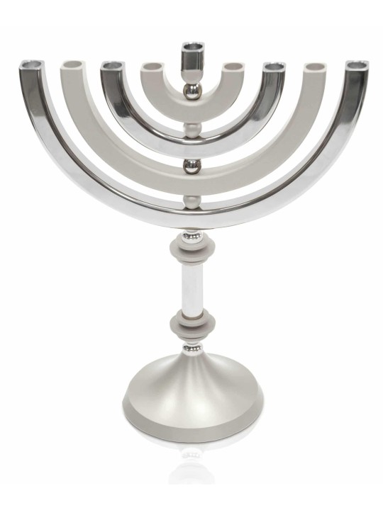 Grande menorah cinétique brillante colorée de Hanukkah, cadeaux de mariage juifs, I