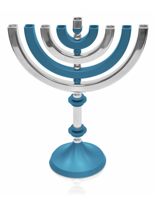 Grande menorah cinétique brillante colorée de Hanukkah, cadeaux de mariage juifs, I