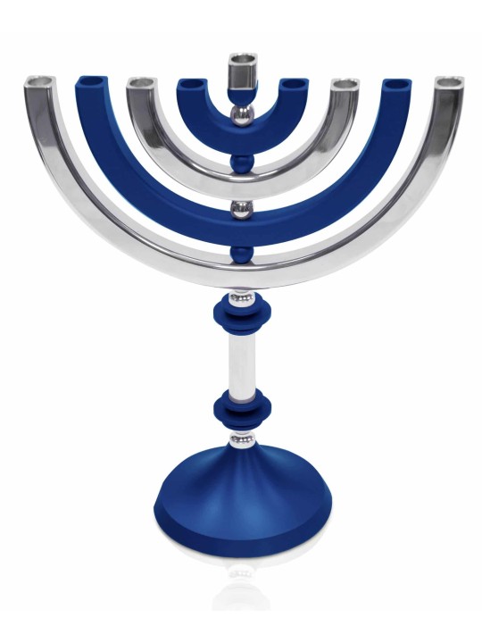 Grande menorah cinétique brillante colorée de Hanukkah, cadeaux de mariage juifs, I
