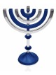 Grande menorah cinétique brillante colorée de Hanukkah, cadeaux de mariage juifs, I