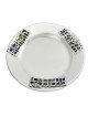 Jerusalem Shape Plate for Kiddush Cup Decorated wi , Tu B'Av Gifts , I