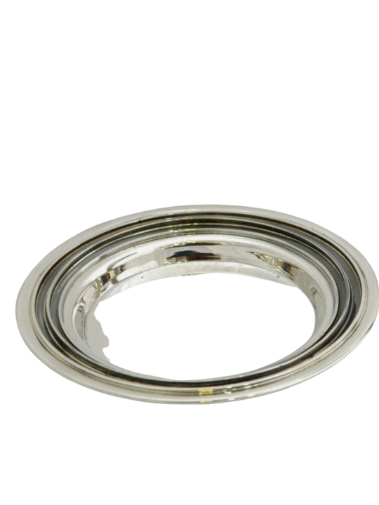 Modern 925 Sterling Silver Plate , Tu B'Av Gifts , Israeli Judaica