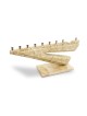 Modern design Jerusalem Stone Stunning Menorah , Modern Hanukkah Menor