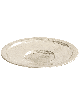 Sterling Silver Brilliant Plate , Tu B'Av Gifts , Israeli Judaica