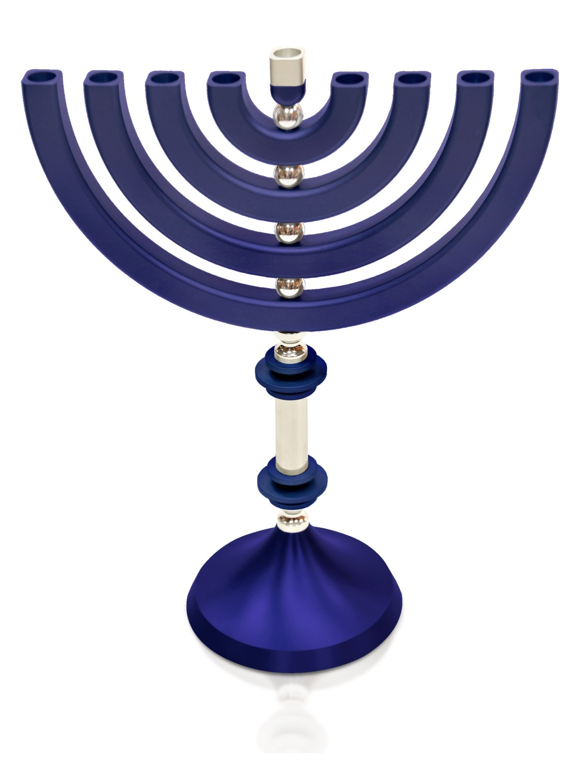 Anodized Aluminum Custom Colors Menorah , Jewish Wedding Gifts , Israe