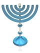 Anodized Aluminum Custom Colors Menorah , Jewish Wedding Gifts , Israe