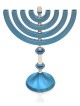 Anodized Aluminum Custom Colors Menorah , Jewish Wedding Gifts , Israe