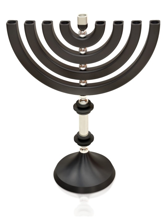 La coutume en aluminium anodisée colore la Menorah, cadeaux de mariage juifs, Israël