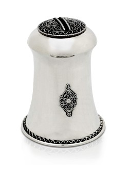 boîte Tzedakah en argent vintage avec filigrane, boîtes Tzedakah, J israélien