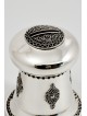 Boîte traditionnelle de Tzedakah en filigrane d’argent sterling, boîtes de Tzedakah, I