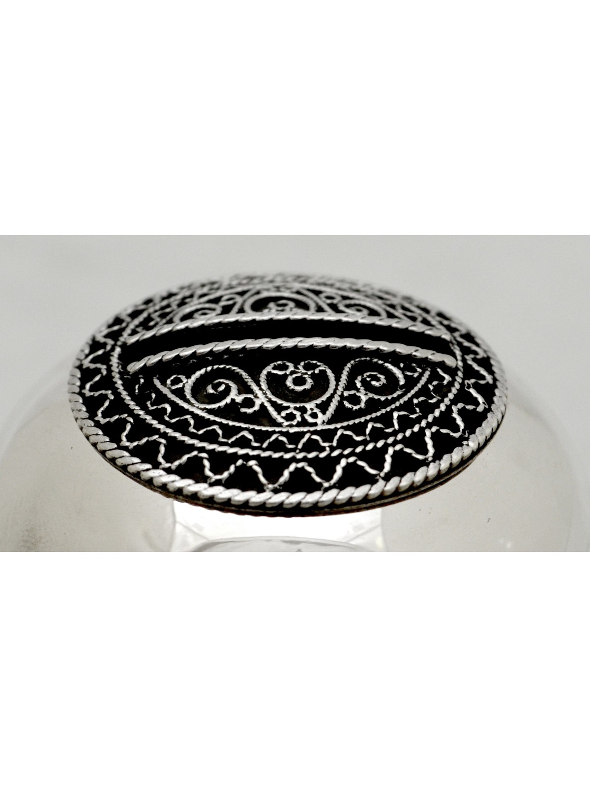 Traditional Sterling Silver Filigree Tzedakah Box , Tzedakah Boxes , I