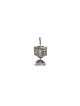 Filigree Dreidel Shape Havdalah Spice box made of  , Dreidels , Israel