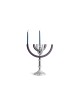 Menorah de Hanoukka martelée en aluminium cinétique, cadeaux de mariage juifs, est