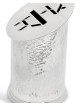 Modern Silver Hammered Tzedakah Box , Jewish Wedding Gifts , Israeli J