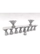 Triangles en forme de filigrane retournant la menorah de Hanoukka, cadeaux Tu B'Av, I