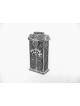 Small Filigree Design Square Shape Silver Tzedakah , Tzedakah Boxes ,